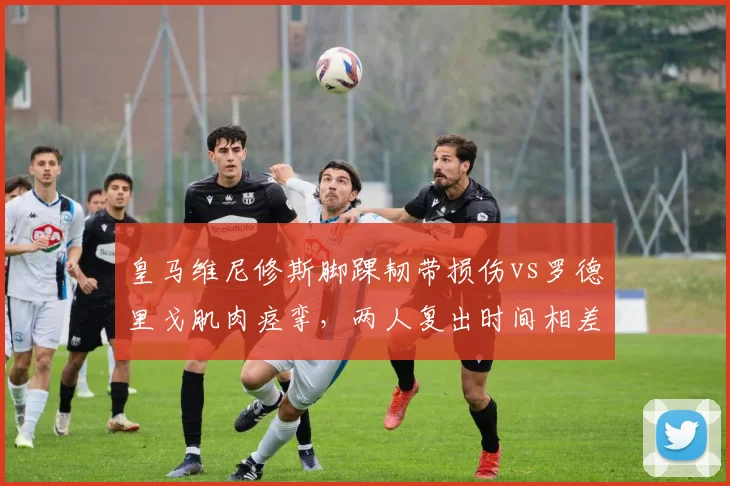 皇马维尼修斯脚踝韧带损伤vs罗德里戈肌肉痉挛，两人复出时间相差一周